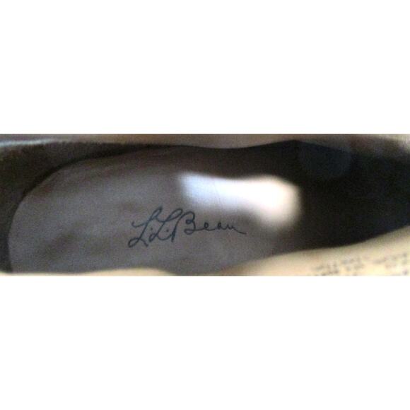 LL Bean Women's Brown Pull On High Heel Ankle Boots Size 7.5M - Picture 9 of 10